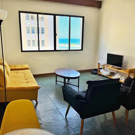 Apartamento 4 Quartos, 3 Banheiros, Vista Para O Mar Pitangueiras, Sacada, 1 Vaga De Garagem, Apenas 50 Metros Do Mar Guaruja Luaran gambar