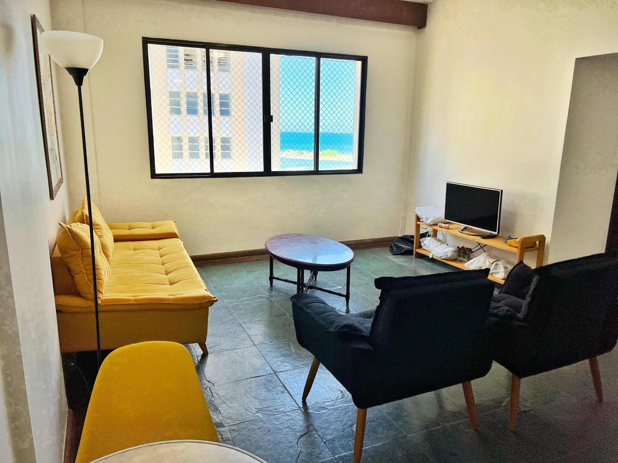 Apartamento 4 Quartos, 3 Banheiros, Vista Para O Mar Pitangueiras, Sacada, 1 Vaga De Garagem, Apenas 50 Metros Do Mar Guaruja Luaran gambar
