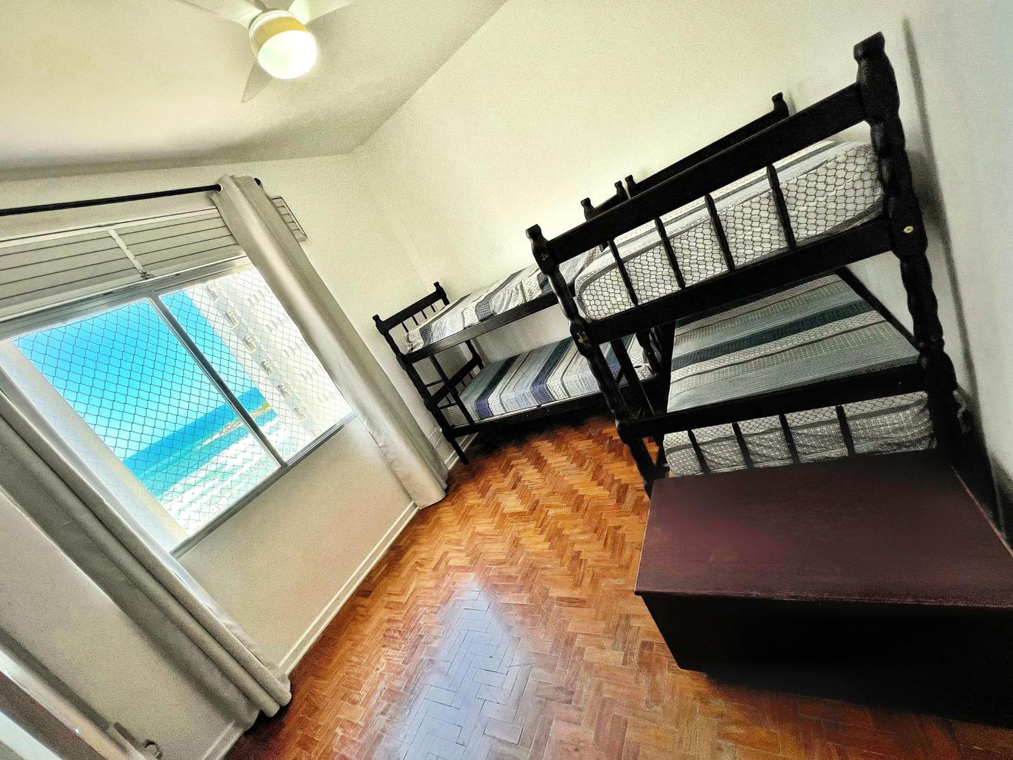Apartamento 4 Quartos, 3 Banheiros, Vista Para O Mar Pitangueiras, Sacada, 1 Vaga De Garagem, Apenas 50 Metros Do Mar Guaruja Luaran gambar