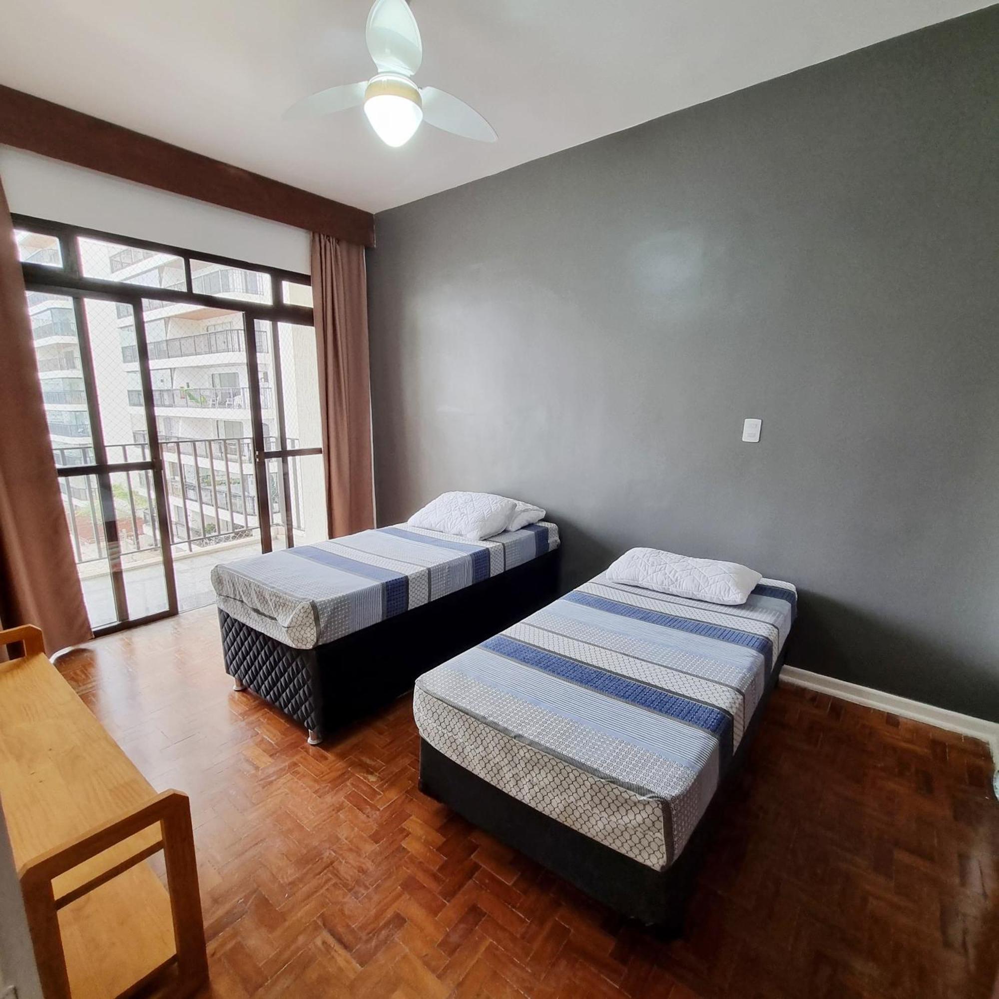 Apartamento 4 Quartos, 3 Banheiros, Vista Para O Mar Pitangueiras, Sacada, 1 Vaga De Garagem, Apenas 50 Metros Do Mar Guaruja Luaran gambar